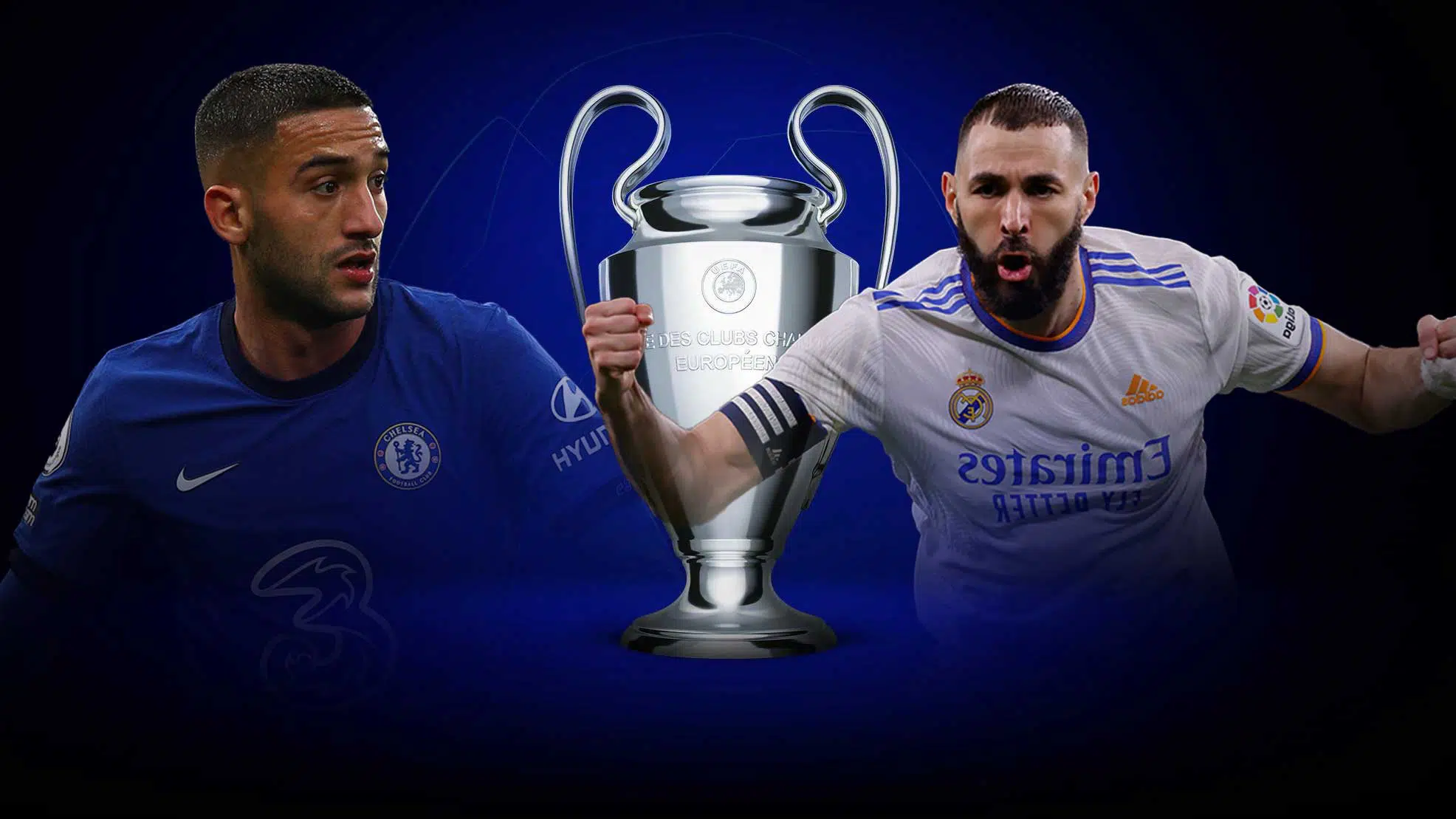 تشكيلة وتفاصيل مباراة تشيلسي وريال مدريد في دوري أبطال أوروبا